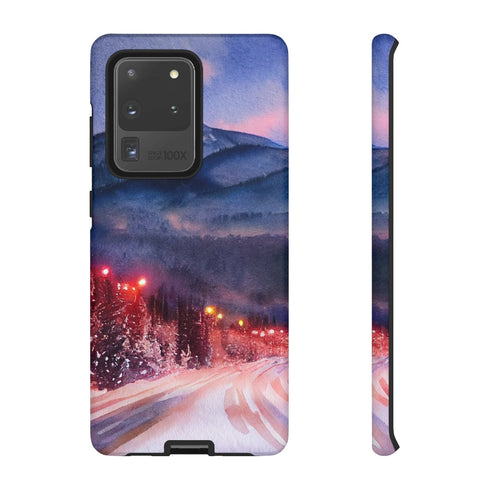 Christmas in Vail Colorado - Impact Resistant Phone Case Samsung Galaxy S20 Ultra Matte